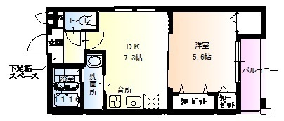 フジパレス喜連西の間取り
