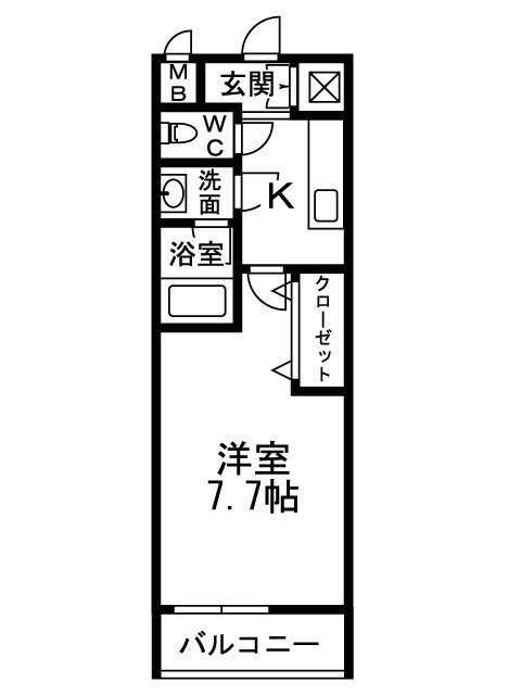 フジパレス光南町の間取り