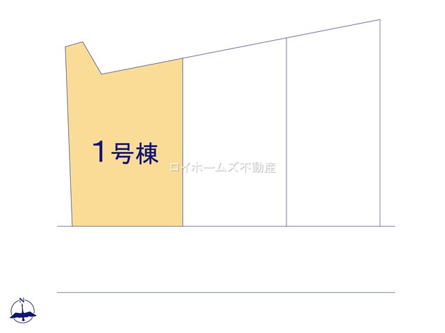 【区画図】 | 津島市永楽町１丁目7『仲介料無料』新築戸建て | 1号棟