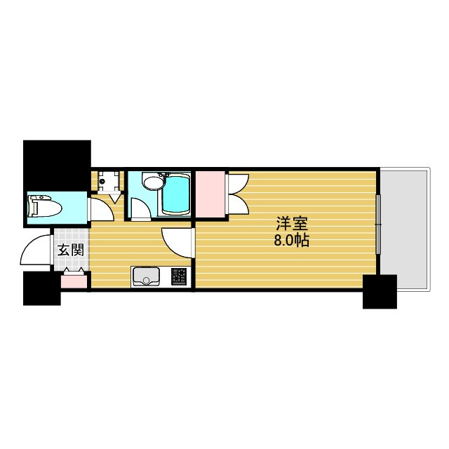 KM江坂の間取り