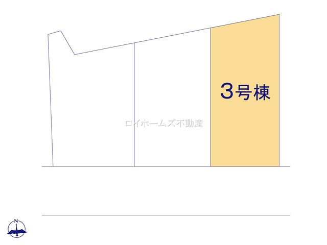 【区画図】 | 津島市永楽町１丁目7『仲介料無料』新築戸建て | 3号棟