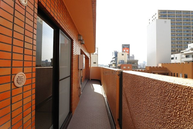 ノバカネイチ上町台のバルコニー