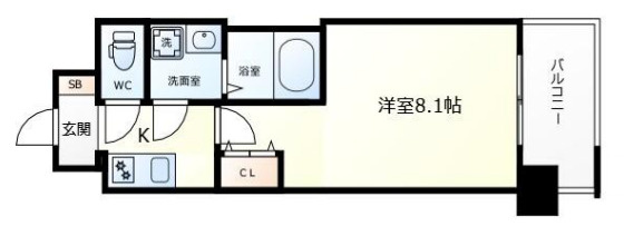 アドバンス新大阪Ⅲの間取り|間取り