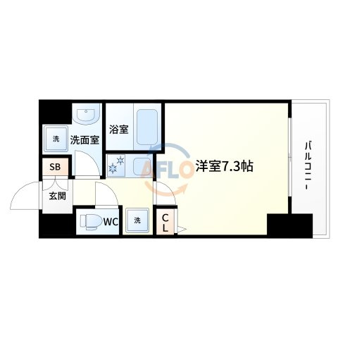 アークグラン大阪ウエストの間取り|アークグラン大阪WEST　間取り