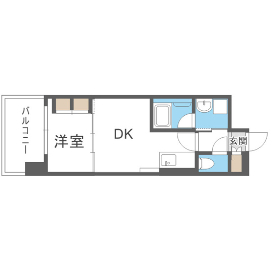 【間取り】 | アーバネックス西長堀
