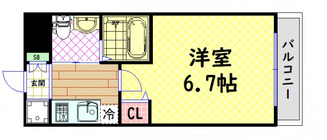 【間取り】 | エグゼ弁天町