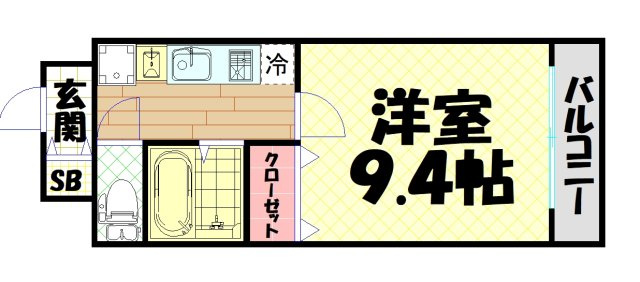 【間取り】 | モンターニュロンドI