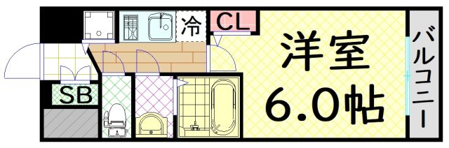 【間取り】 | アドバンス大阪グロウスII