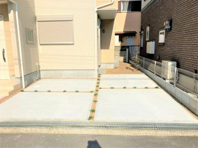 【駐車場】 | 【20万円ｷｬｯｼｭﾊﾞｯｸ対象物件】ファーストタウン葛城市第6疋田 全4区画 3号棟 | 施工例写真