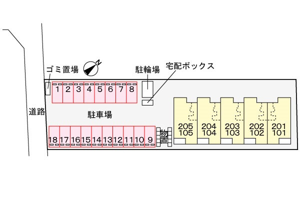【区画図】 | ヴィラ　プレジールⅣ