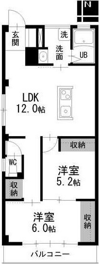 【間取り】 | 春日ハイツ