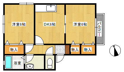【間取り】 | NIFTY（ニフティ）2B棟