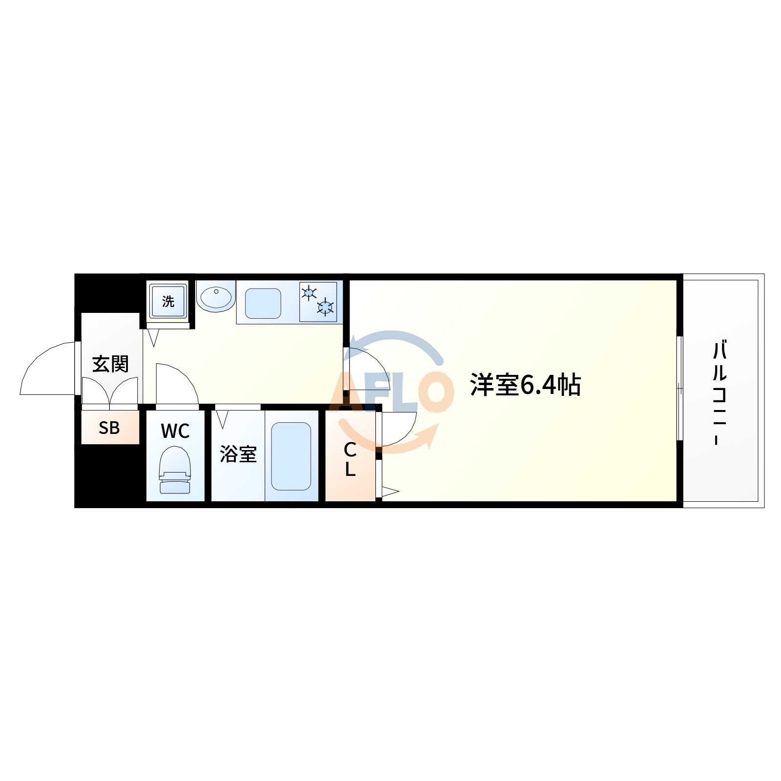 プレサンス淀リーヴァの間取り|間取り