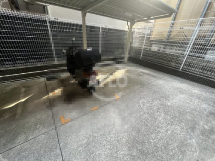 プレサンス淀リーヴァのその他共用部分|バイク置き場