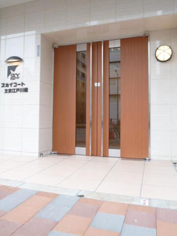 スカイコート文京江戸川橋のエントランス