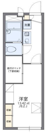 【間取り】 | レオパレスＵｒｂａｎ　Ｌｉｆｅ