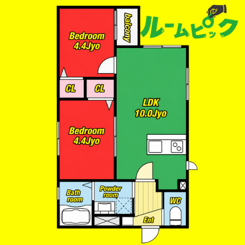 Cedre中村公園　(セドールナカムラコウエン)　名古屋市賃貸　仲介手数料無料の間取り