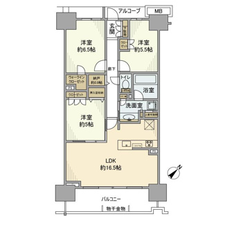 【間取り】 | プラウドシティ志木本町グリーンコート