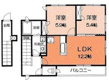 【間取り】 | シャルマン　 | 「シャルマン」の間取りです