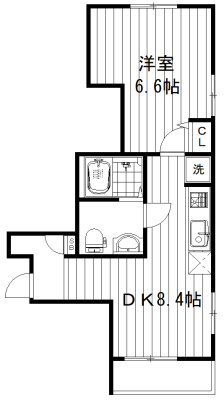 エテルナ東中野の間取り