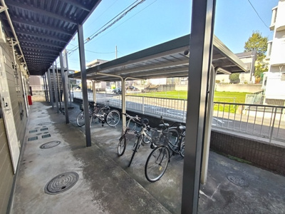 自転車置き場です