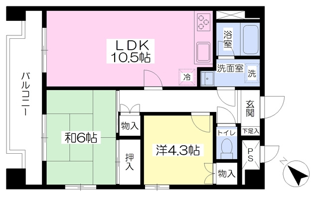 エクレール川辺