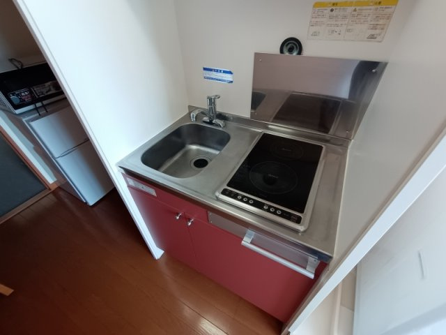 【キッチン】 | レオパレスドミール | コンロは２口コンロです。