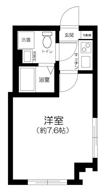 コートカリーナ竹ノ塚の間取り