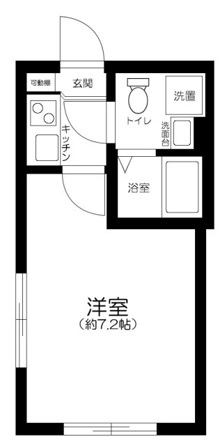 コートカリーナ竹ノ塚の間取り