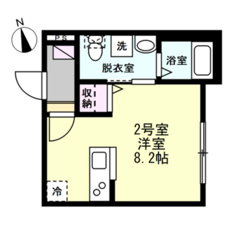【間取り】 | ベイルーム京急久里浜