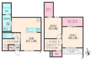 【間取り】 | BLOOM COURT