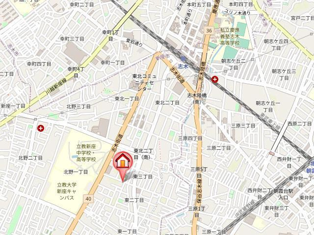 エストゥールの地図