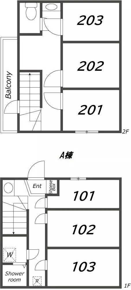SA224 SA-クロス戸越銀座1の間取り