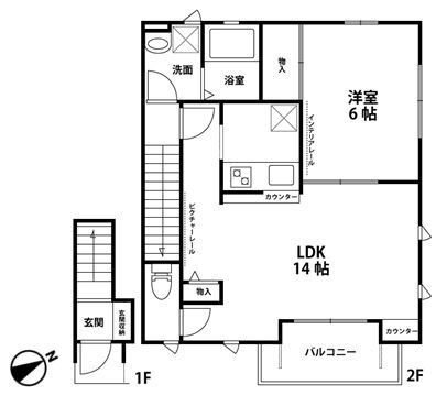 エストゥールの間取り