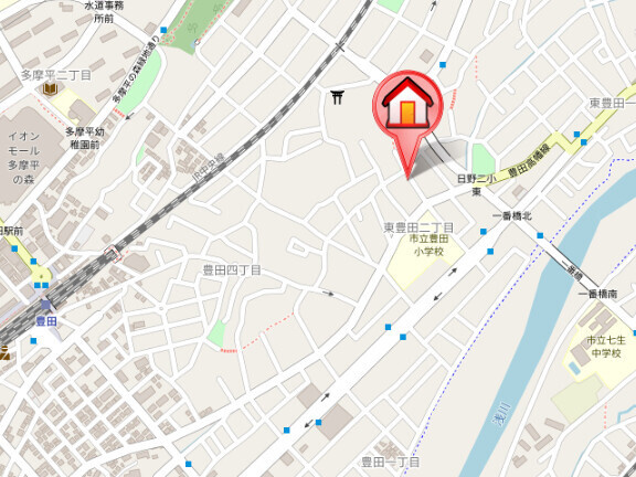 シャンブル ドゥ エスポワールの地図