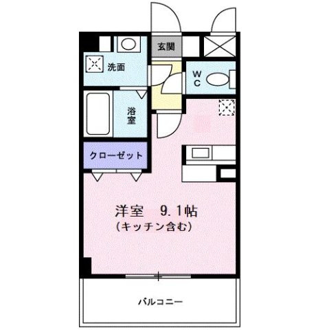 サニーフィールドの間取り