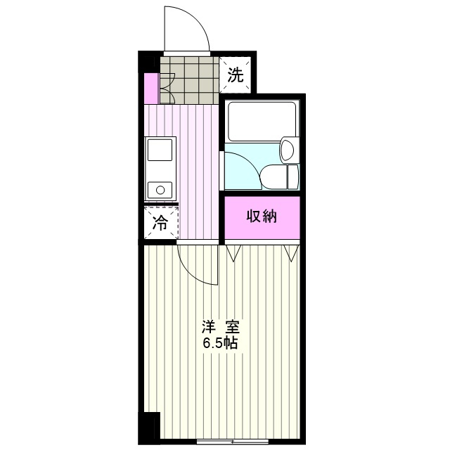 辻ハイツの間取り