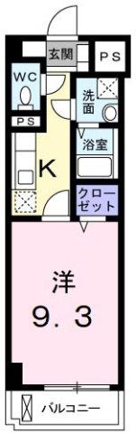 ア・ラ・モード　アビタシオンの間取り