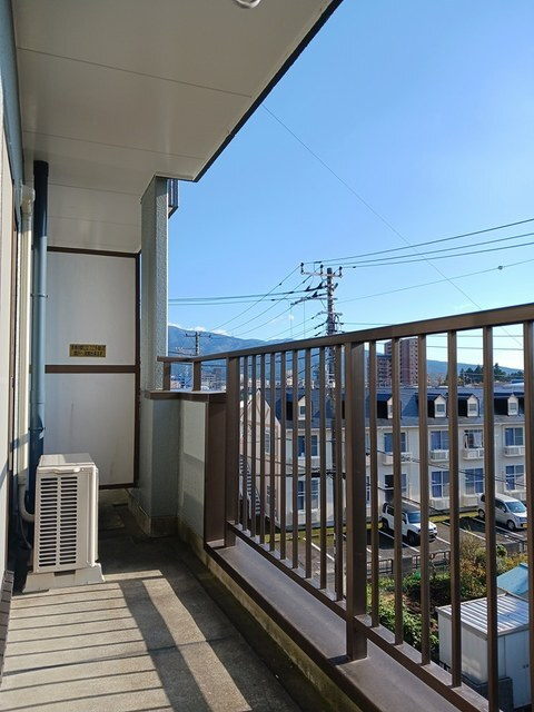セントラルパークハイツのバルコニー