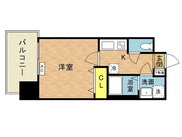 【間取り】 | エンクレスト博多駅前Ⅲ