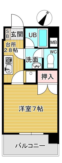 【間取り】 | 天神南ロイヤルハイツ