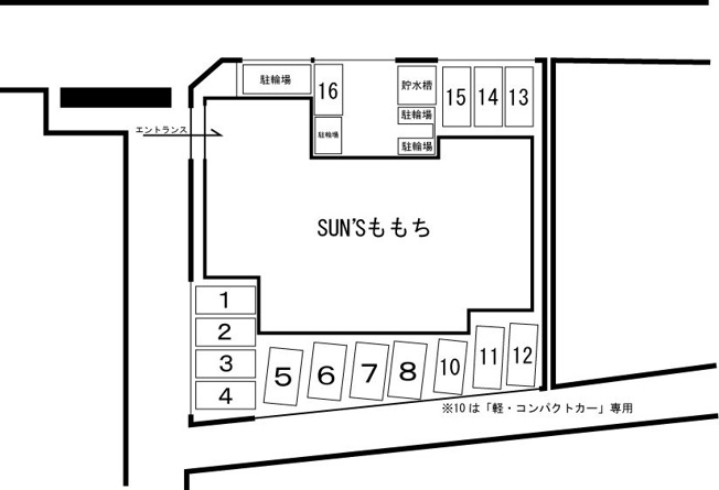 【間取り】 | SUN’Sももち(サンズももち）
