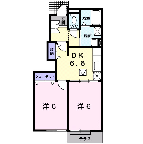【間取り】 | ハイネス雅
