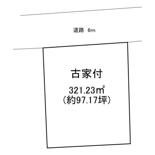 生駒郡三郷町勢野東４丁目の売地の土地図