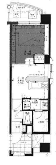 【間取り】 | フレックス大濠公園