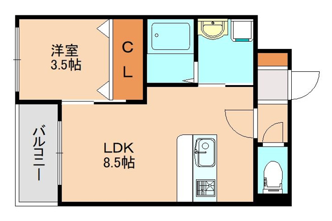 【間取り】 | ハーヴェスト東那珂