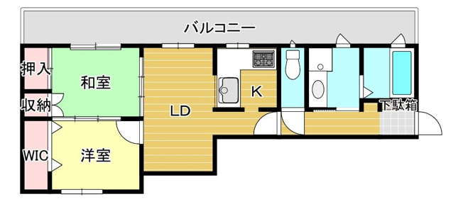 【間取り】 | エテルナ大濠アウレー