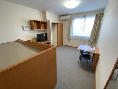 【寝室】 | レオパレスＳＳタナカニシ | 設備・使用は号室により異なる為、現況を優先致します。