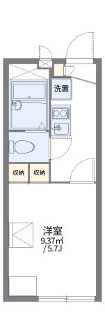 【間取り】 | レオパレスオークス