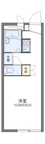 【間取り】 | レオパレスグランデⅡ